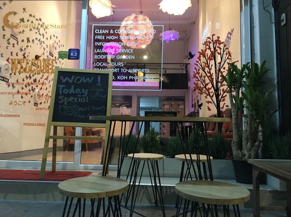 Counting stars Hostel Bangkok Exterior foto